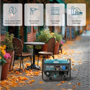 AGREGAT BENZYNOWY 1F 5,5 KW